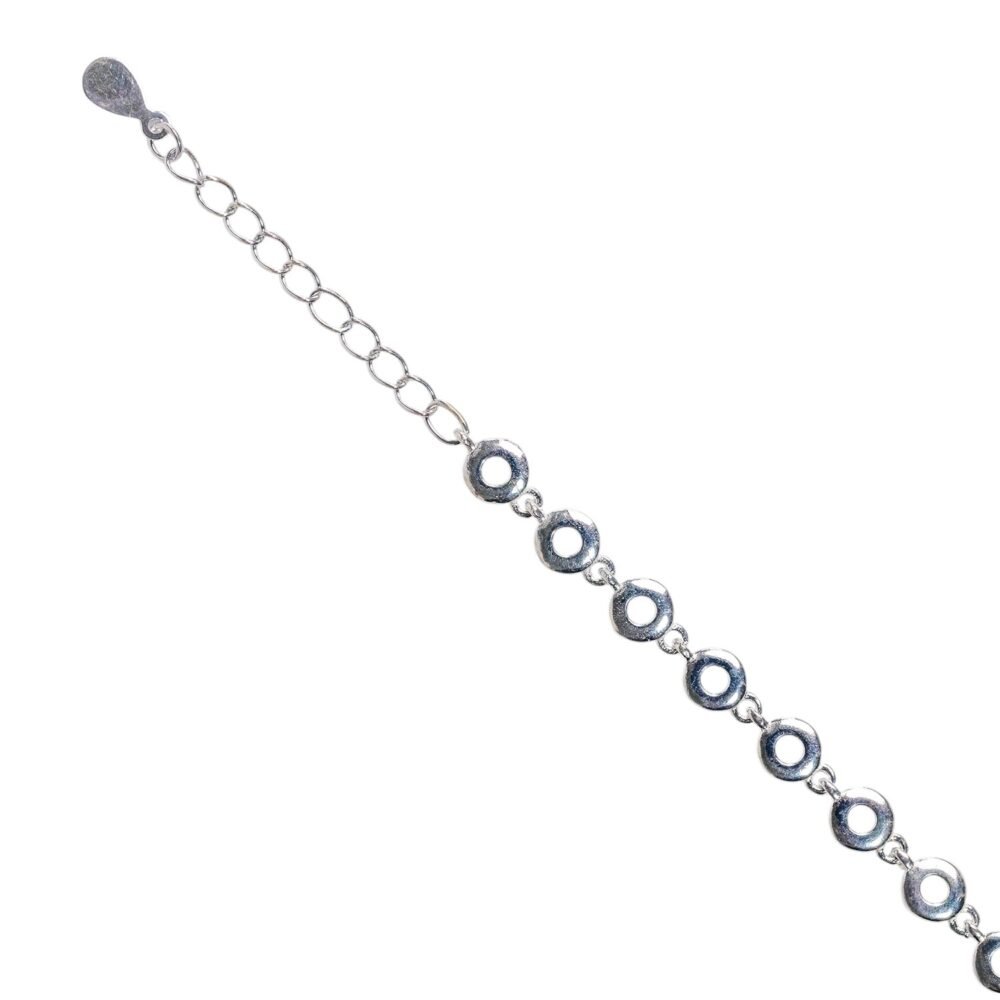 Lắc tay họa tiết tròn đính đá – SP248 - Ảnh 2