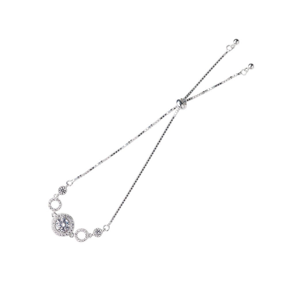 Lắc tay rút 3 mặt đá – SP3724