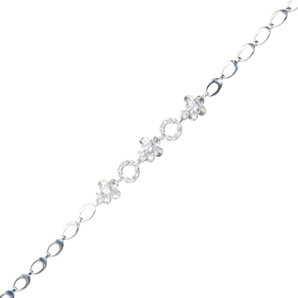 Lắc tay hoa 5 cánh & đá – SP3736