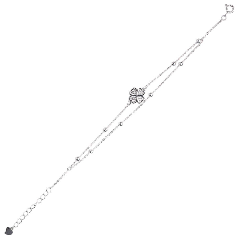 Lắc tay cỏ 4 lá nữ tính – SP3738