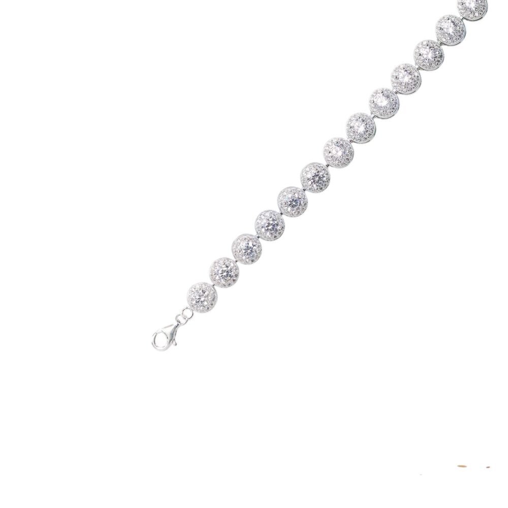 Lắc tay dây tròn đính đá sang trọng – SP3740 - Ảnh 2