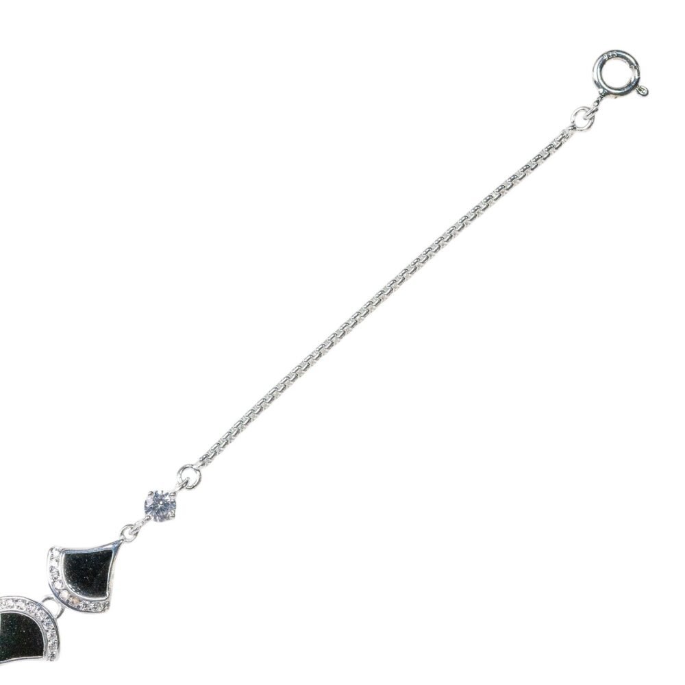 Lắc tay mặt 2 quạt đen – SP424 - Ảnh 3
