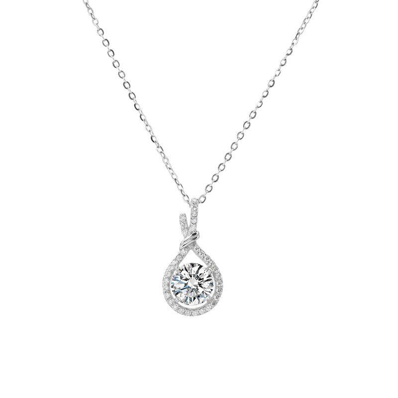 Dây chuyền kim cương Moissanite