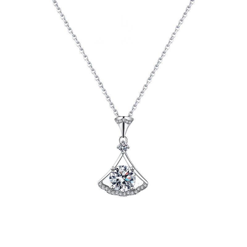 Dây chuyền kim cương Moissanite 1 Carat