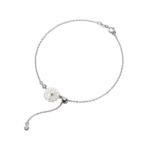 Lắc tay bạc S925 hoa cúc đính đá – K0122