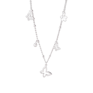Dây chuyền bạc S925 charm bướm - K0126