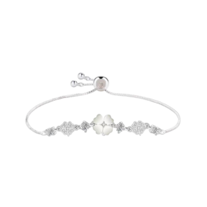 Lắc tay bạc S925 cỏ bốn lá may mắn - K0161