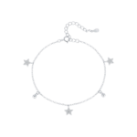 Lắc tay bạc S925 ngôi sao đính đá ✨ – K0175