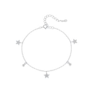 Lắc tay bạc S925 ngôi sao đính đá ✨ - K0175