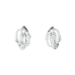 Bông tai bạc xi s925 vòng xoắn đính đá – 1869