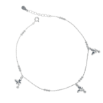 Lắc chân Bạc KFJ hình bướm – 252
