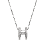 Dây chuyền bạc chữ thanh lịch – 3855