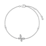 Lắc tay bạc S925 Bướm Đính Đá CZ – K0196