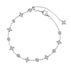 Lắc tay bạc S925 Ngôi Sao Đính Đá CZ - K0197