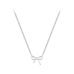 Dây chuyền bạc S925 Hình Nơ – K0202