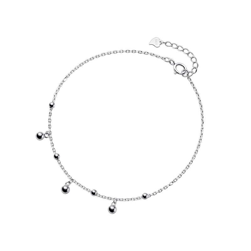 Lắc chân bạc S925 thả bi - K0221